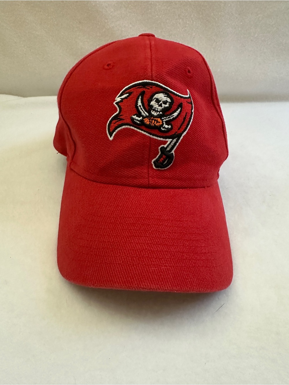 Red Tampa Bay Buccaneers Flag Logo Baseball Cap - Reebok NFL